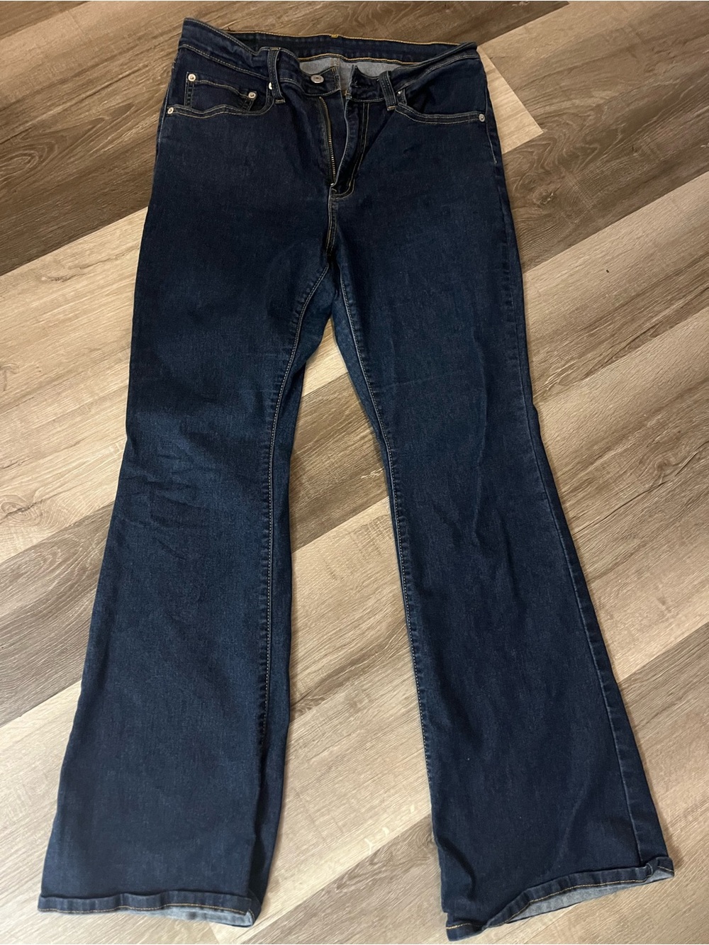 Levi's Dark Indigo Bootcut Jeans
